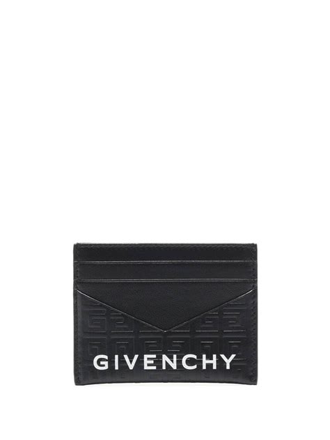 givenchy emblem leather card case|Givenchy G.